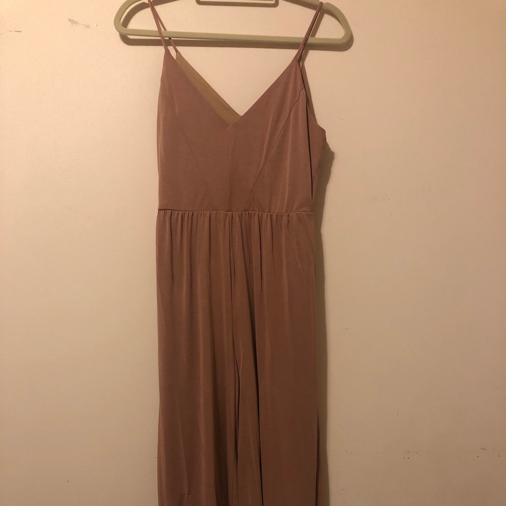 SIENNA SKY NEUTRAL PINK JUMPSUIT